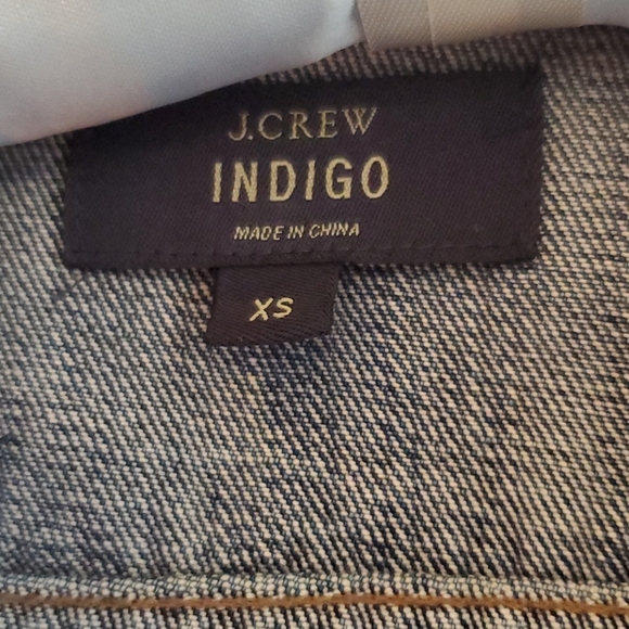 NWOT - Jcrew Indigo Denim Jacket - Size XS - Picture 3 of 12